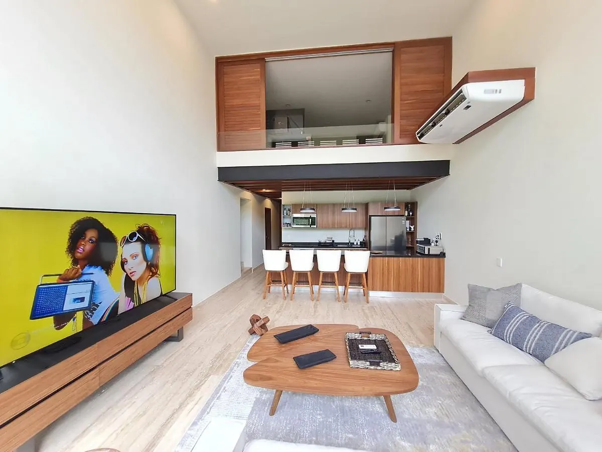 New & Exclusive Apartment In Quiet Playacar Pool Gym プレヤデルカーメン